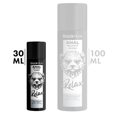 Lubrificante Anale Silicone Black Hole 30 ml - Rilassante e Dilatante